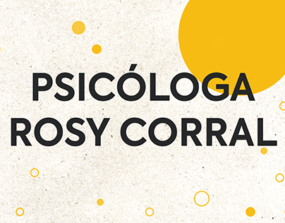 Psicóloga Rosy Corral