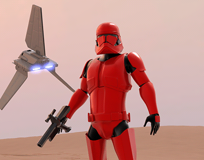 Star wars' SIth trooper