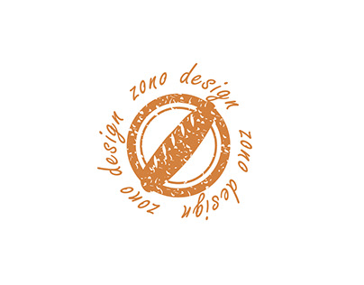 レトロ風パン屋のロゴ