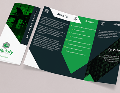 IT Training Company Identity and poster Design