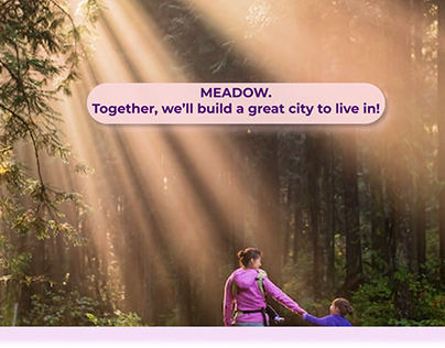 Website prototype "Meadow"