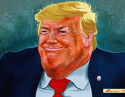 Political Illustration / Donald Trump
