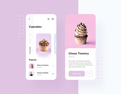 Cake Delivery Application | Mobile Concept