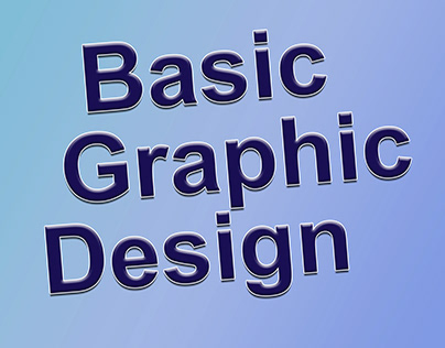 Basic Graphic Design - Fall 2023
