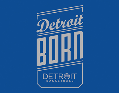 Detroit Basketball Campaign Tshirt Concepts