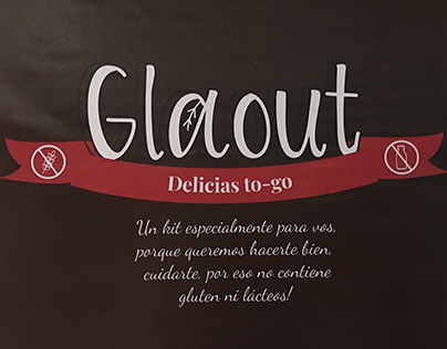Packaging Glaout: productos sin TACC y sin lactosa
