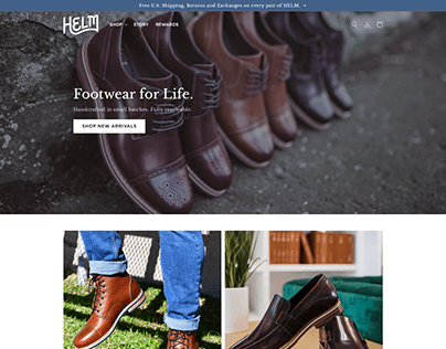 Footware Website Design