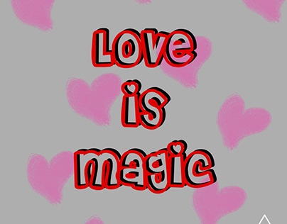 graphic design, love, pink, hearts
