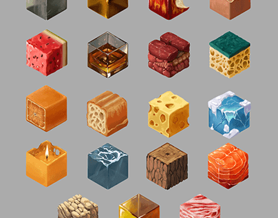 Texture Cube Studies