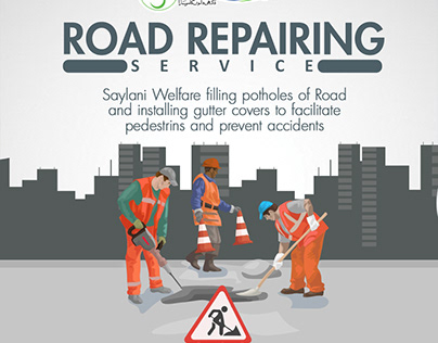 Road repairing service