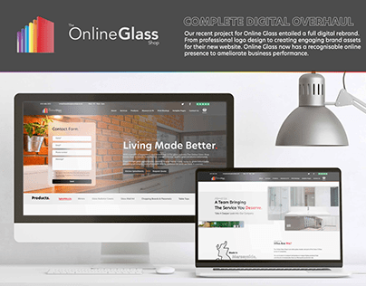 Online Glass Shop | Blue Whale Media