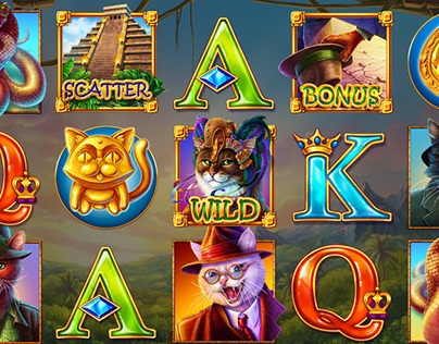 Online slot game for SALE - "Whisker Jones"
