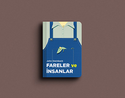 "Fareler ve Insanlar" book cover design