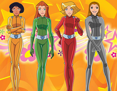 Totally Spies Illustration