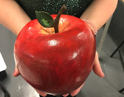 Making an Apple from Polystyrene