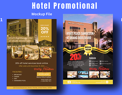 Hotel promotional Flyer [Hyatt Place Sandestin]