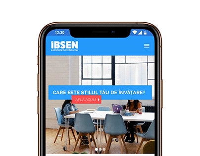 UX/UI Ibsen Language Center