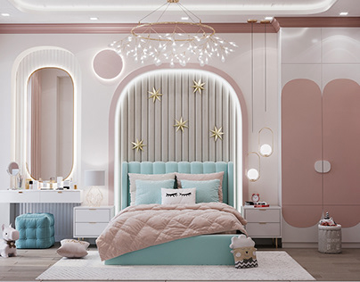 Young girls room design