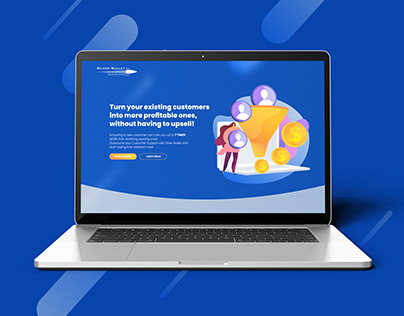 Silver Bullet | Landing Page + Animation