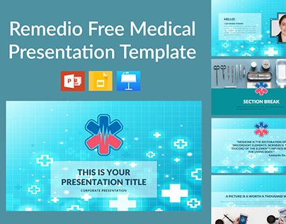 Remedio Medical Free Presentation Template