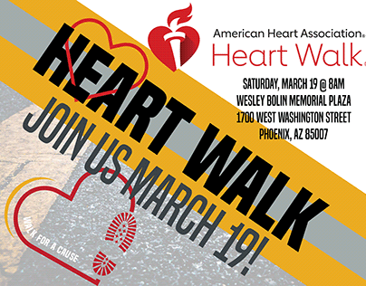 Heart Walk Sign-Up - Internal Communications