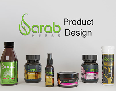 Sarab Herb Photorealistic Product Design