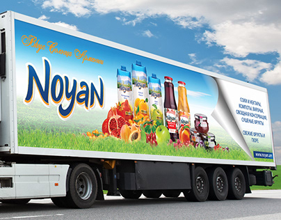 Noyan product truck banner