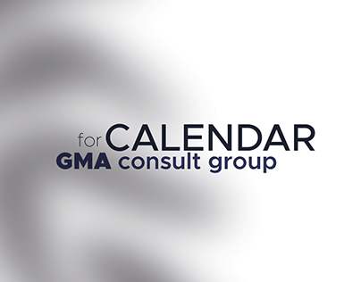 Calendar for GMA consult group