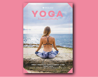 Flyer Design for yoga