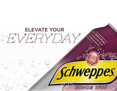 Schweppes "Elevate Your Everyday" Site Design