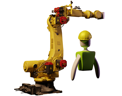 Industrial Robot for VR training