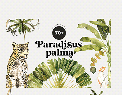 TROPICAL animals + patterns