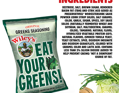 Greens Seasoning Product Design