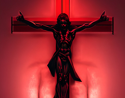 Neon Crucifixion