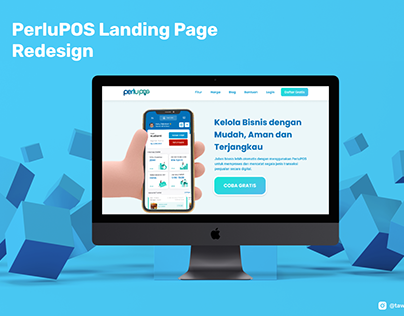 Redesign Landing Page (with 3D Asset)