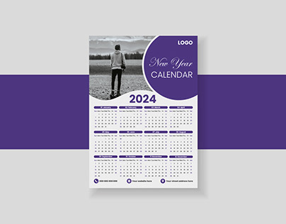 Calendar Design 2024