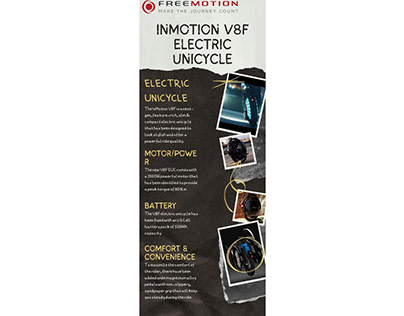 INMOTION V8F ELECTRIC UNICYCLE