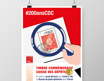 La Poste x CDC : 200th anniversary stamp