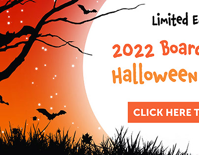 Board & Brush Halloween Web Banner