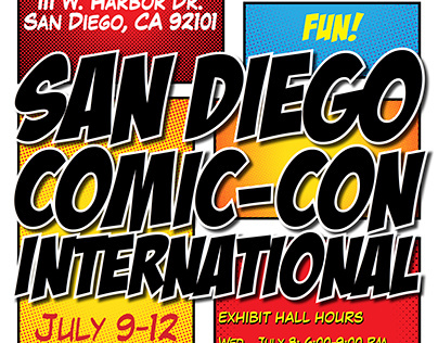 Event Poster - San Diego Comic-Con