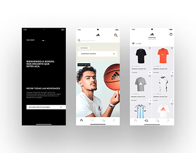 Adidas Redesign - UX UI Design - Coderhouse