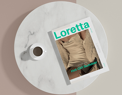 Loretta Magazine Design