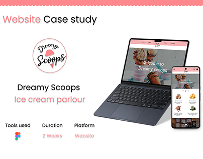 Dreamy Scoops Website