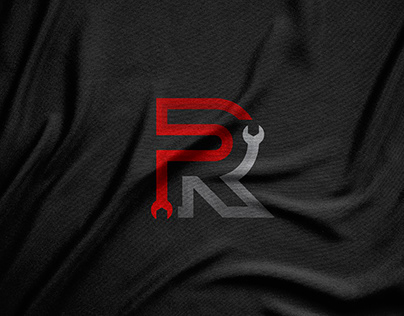 Abstract R Letter Design with Tool Repair