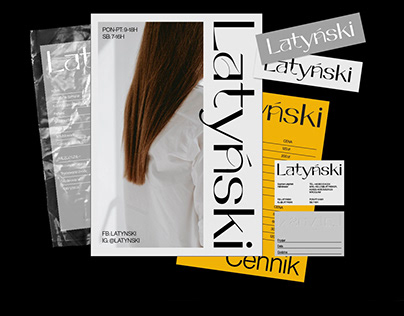 Szymon Latyński - Hairdresser Salon - visual identity
