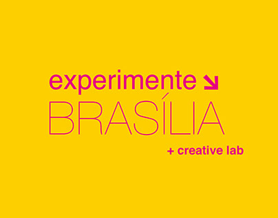 Brochura Experimente Brasília