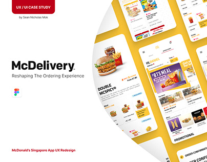 McDonald’s Singapore App UX Redesign