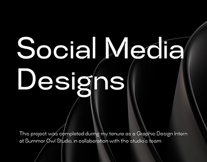 Social media designs Vol.1