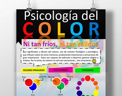 Brochure "Psicología del color"