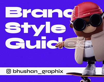 Brand Guidelines for my Instagram @bhushan_graphix